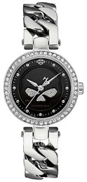 Bulova Harley-Davidson Czarny/Stal 76L178