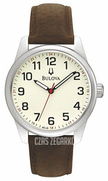 Bulova Dress Szampański/Skóra Ø40 mm 96A139