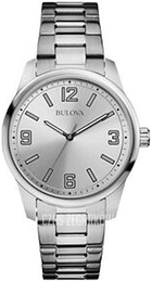 Bulova Srebrny/Stal Ø40 mm 96A154