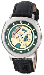 Bulova Accutron Zielony/Skóra Ø42 mm 96A155