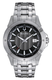 Bulova Dress Czarny/Stal Ø43 mm 96B169