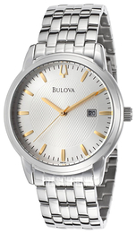 Bulova Dress Srebrny/Stal Ø40 mm 96B196