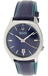 Bulova Accutron Niebieski/Skóra Ø41 mm 96B212