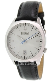 Bulova Srebrny/Skóra Ø41 mm 96B213
