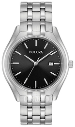 Bulova Czarny/Stal 96B265