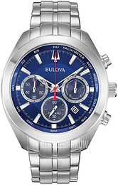 Bulova Niebieski/Stal Ø44.5 mm 96B285