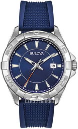 Bulova Niebieski/Guma Ø42 mm 96B298