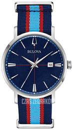 Bulova Classic Niebieski/Tkanina Ø39 mm 96B315