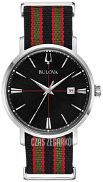Bulova Classic Czarny/Tkanina Ø39 mm 96B317