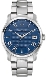 Bulova Wilton Niebieski/Stal Ø41 mm 96B386