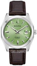 Bulova Surveyor Zielony/Skóra Ø39 mm 96B427