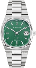 Bulova Super Seville Zielony/Stal Ø38 mm 96B439