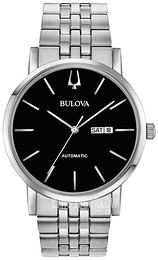 Bulova Dress Czarny/Stal Ø42 mm 96C132