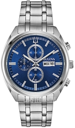 Bulova Classic Niebieski/Stal Ø42 mm 96C136