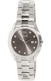 Bulova Szary/Stal 96D122