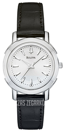 Bulova Dress Srebrny/Skóra Ø28 mm 96L129