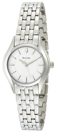 Bulova Bracelet Biały/Stal Ø29 mm 96L132