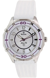 Bulova Sport Biały/Guma Ø36 mm 96L144