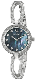 Bulova Dress Czarny/Stal Ø26 mm 96L224
