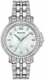 Bulova Biały/Stal Ø34 mm 96L255