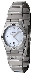 Bulova Biały/Stal Ø28 mm 96M100
