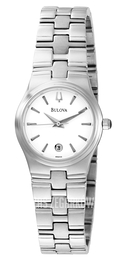 Bulova Bracelet Biały/Stal Ø26 mm 96M102