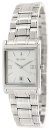 Bulova Bracelet Biały/Stal 96M105