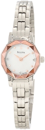Bulova Diamond Biały/Stal Ø23 mm 96P130