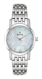 Bulova Diamond Niebieski/Stal Ø27 mm 96P135