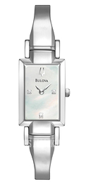 Bulova Diamond Biały/Stal 96P137