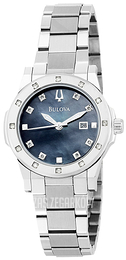 Bulova Czarny/Stal Ø32 mm 96R125