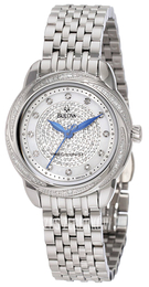 Bulova Precisionist Biały/Stal Ø30.8 mm 96R154