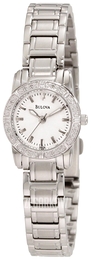 Bulova Diamond Srebrny/Stal Ø20 mm 96R156