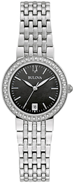 Bulova Czarny/Stal Ø26 mm 96R241