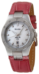 Bulova Marine Star Biały/Skóra Ø32 mm 96R28