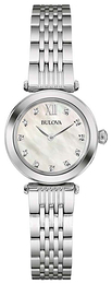 Bulova Diamond Biały/Stal Ø24 mm 96S167