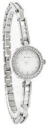 Bulova Crystal Biały/Stal Ø20 mm 96T71
