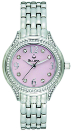 Bulova Różowy/Stal Ø30 mm 96X124