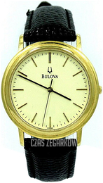 Bulova Classic Kremowy/Skóra Ø33 mm 97A50