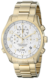 Bulova Precisionist Srebrny/Stal w odcieniu złota Ø47.5 mm 97B139