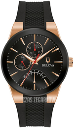 Bulova Czarny/Guma Ø41 mm 97C111