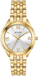 Bulova Srebrny/Stal w odcieniu złota Ø32 mm 97L160