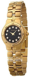 Bulova Diamond Czarny/Stal w odcieniu złota Ø25 mm 97S72