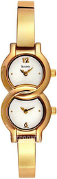 Bulova Biały/Stal w odcieniu złota Ø20 mm 97T59