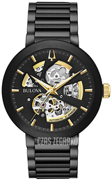 Bulova Dress Czarny/Stal Ø42 mm 98A203
