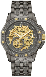 Bulova Octava Szkieletowa tarczy/Stal Ø42 mm 98A293