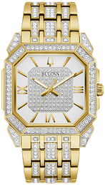 Bulova Octava Srebrny/Stal w odcieniu złota 98A295