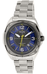 Bulova Precisionist Czarny/Stal Ø48 mm 98B224