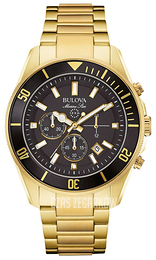Bulova Marine Star Czarny/Stal w odcieniu złota Ø43 mm 98B250