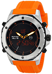 Bulova Czarny/Guma Ø45.6 mm 98C118